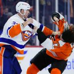 Islanders hand Flyers ninth straight defeat with shootout win in Philly